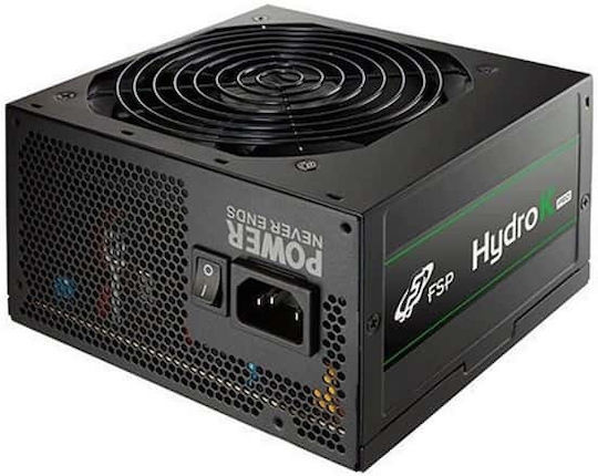 FSP/Fortron Hydro K Pro 650W Black Computer Power Supply Full Wired 80 Plus Bronze