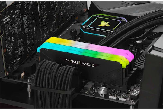 Corsair VENGEANCE RGB RS 8GB DDR4 RAM with 3600 Speed for Desktop