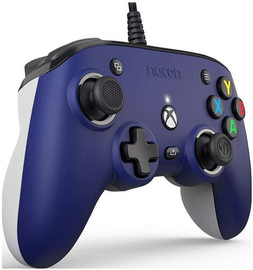 Nacon Pro Compact Ενσύρματο Gamepad για Xbox Series Μπλε