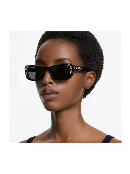 Swarovski Sunglasses with Black Plastic Frame 5679545