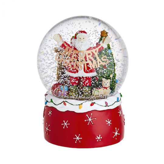 Christmas Snowball with Balls 10x10x10cm