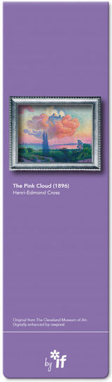 IF Pink Cloud Magnetic Bookmark 15109