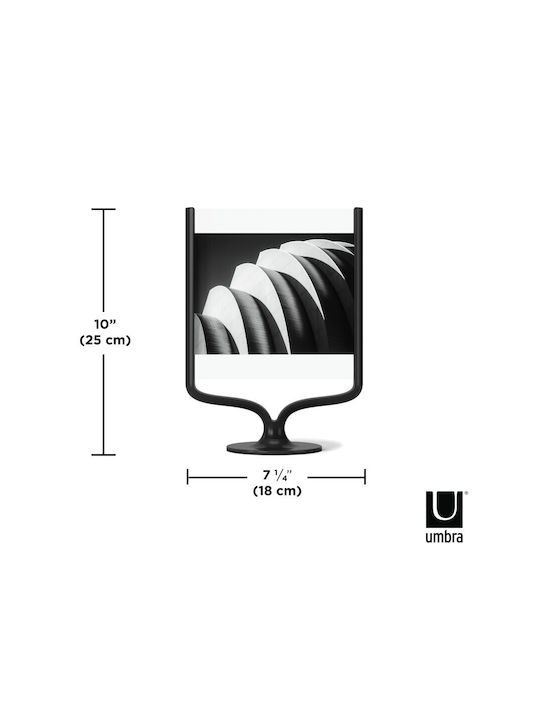 Umbra Rama Foto Metalică Cu Cadru Negru