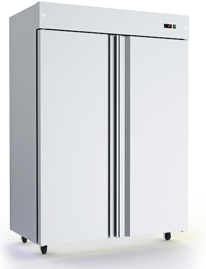 Dominox Επαγγελματικός Θάλαμος Κατάψυξης 1180lt & 590W Inox με 2 Πόρτες Π132 x Β80 x Υ208εκ.