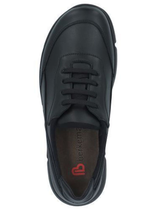 Berkemann Damen Anatomisch Sneakers Schwarz