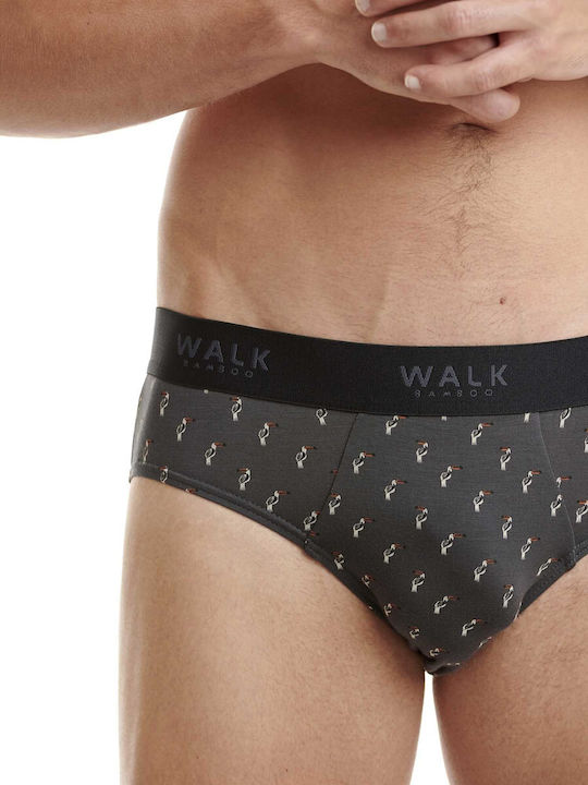 Walk Men's Slip Multicolour with Patterns