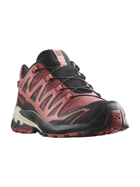 Salomon Xa Pro 3d V9 Γυναικεία Αθλητικά Παπούτσια Trail Running Μωβ Αδιάβροχα με Μεμβράνη Gore-Tex