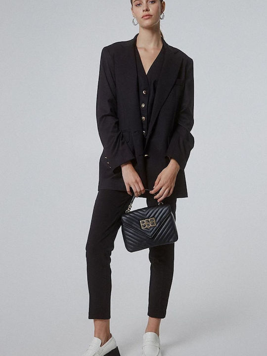 BSB Lung Blazer pentru femei Sacou Negru