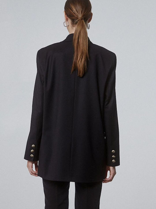 BSB Long Women's Blazer Black