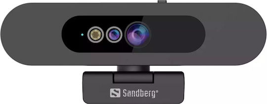 Sandberg Face-ID Webcam 2 Full HD 1080p Schwarz 134-40