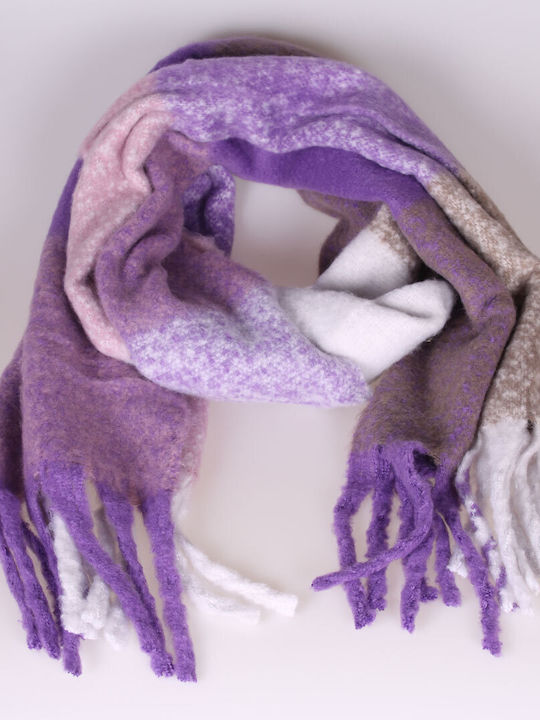 Gk.fashion Women's Wool Scarf Multicolour