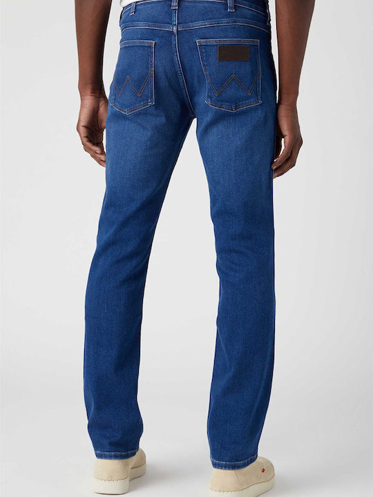 Wrangler Men's Jeans Pants in Straight Line Blue