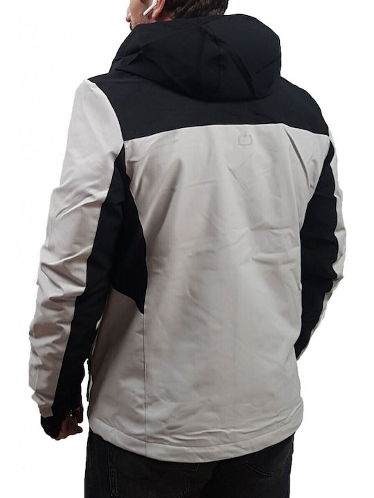Winter Jacke Winddicht Beige