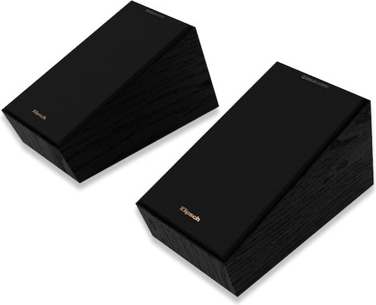 Klipsch R-40SA Paar Hi-Fi Lautsprecher Wandmontiert 100W 2 Anzahl von Fahrern B14.6xT29.8xH17.8cm. Schwarz / Ebenholz