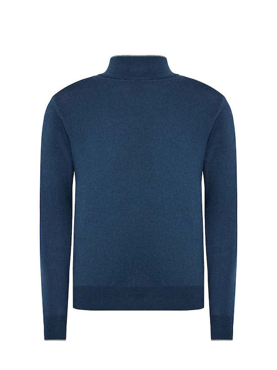 La Martina Men's Long Sleeve Sweater Blue