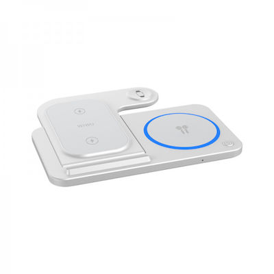 Wiwu Wireless Charger (Qi Pad) 15W White (W020)