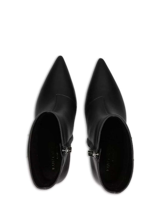 Belgravia Eye Leather Women's Ankle Boots Black