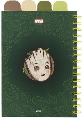 Grupo Erik Spiral Notebook Ruled Green 1pcs