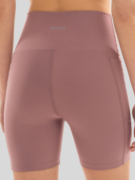 Be:Nation Frauen Fahrrad Leggings Rosa