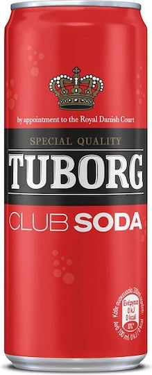 Tuborg Soda cu carbonatare în Cutie 330ml