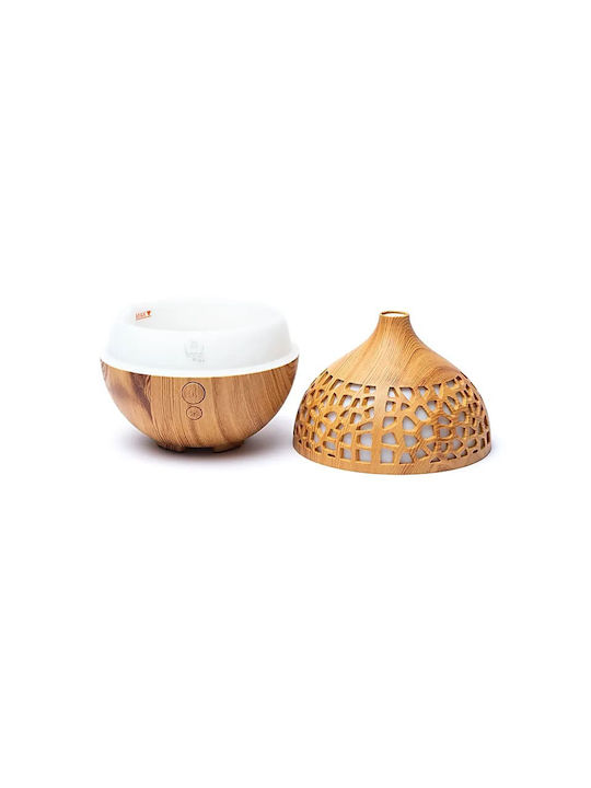 Zen Collection Led Ultrasonic Aromatherapy Diffuser with Timer Beige 180ml 14212