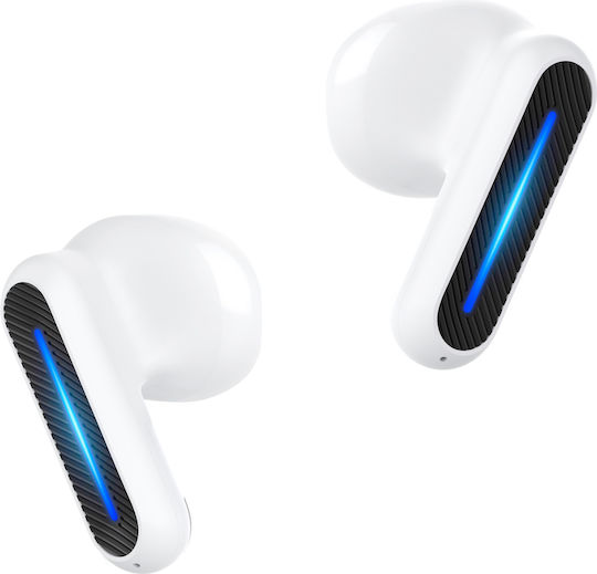 Yenkee YHP 06BT WE Evepods Ohrstöpsel Bluetooth-Freisprecheinrichtung Kopfhörer mit Ladeetui Weiß