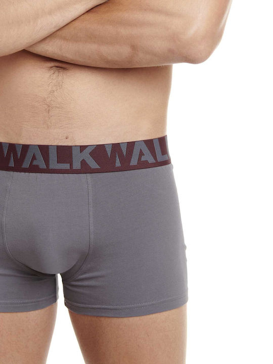 Herren Boxershorts Grey / Gray 2Packung