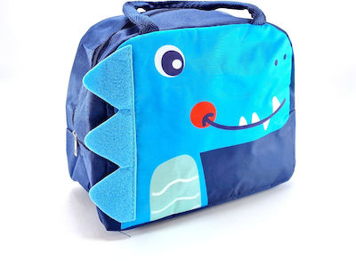 Baby Wise Dino Isothermal Hand Lunch Bag Blue Dinosaurs L19 x W14 x H19cm