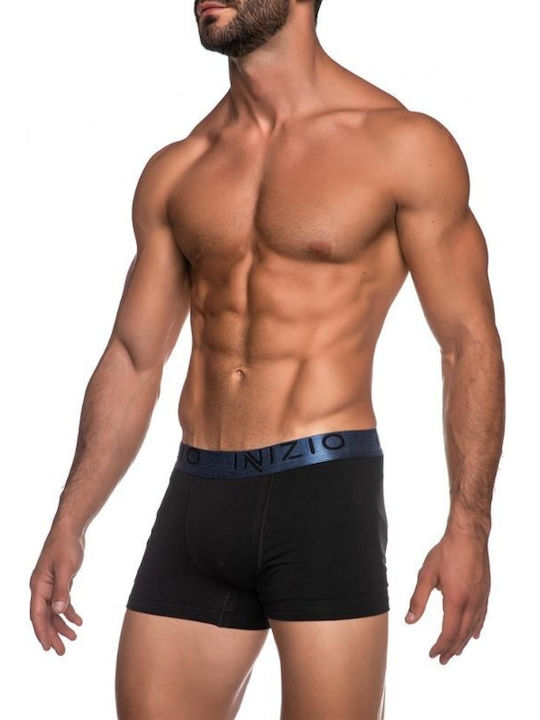 Men's Boxers Black Bordeaux/Blue 2Pack