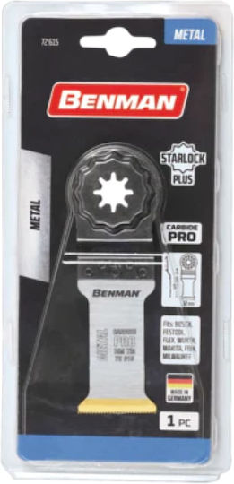 Benman Pro Λάμα Πολυεργαλείων για Μέταλλο - 60x32mm 72615