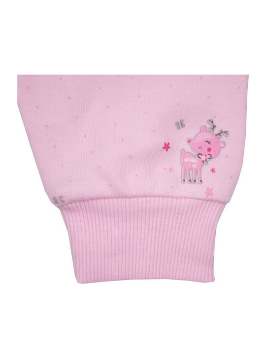 Papillon Kids Детска пижама Зимна Розов