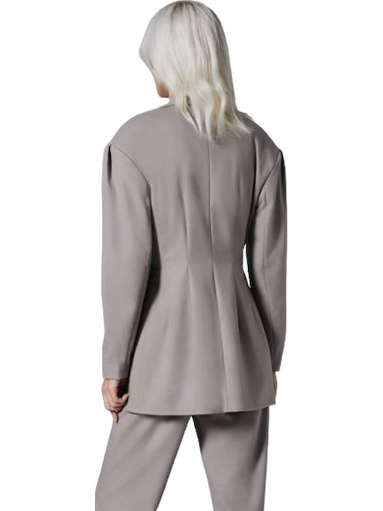 4tailors Damen Blazer Gray