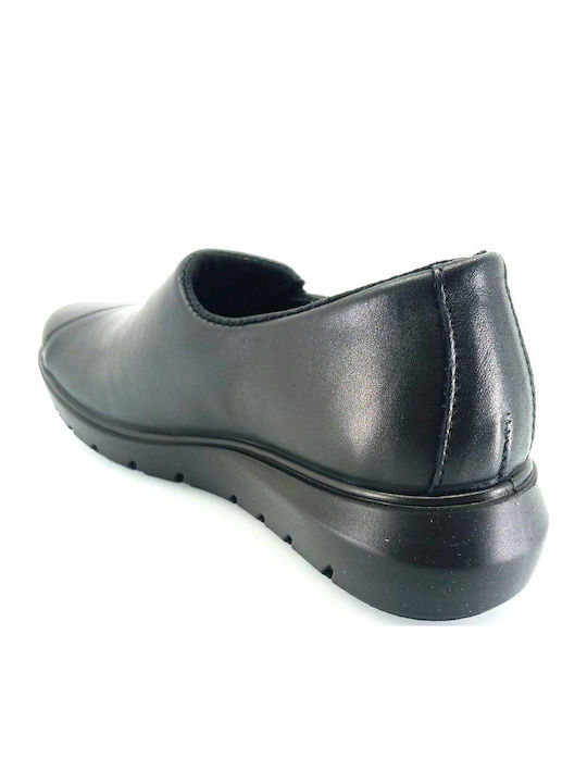 Anatomic Women's Leather Black Slip-Ons