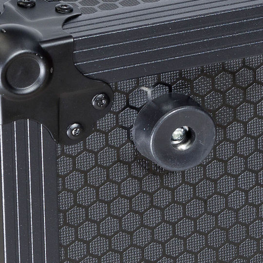 Walkasse Flight Case Proflx10ltsbk Μαύρο