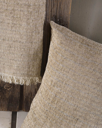 Rythmos Rachel Ριχτάρι Πολυθρόνας Δύο 'Οψεων Chenille 180x160εκ. Μοβ