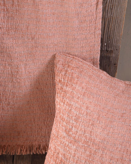 Rythmos Rachel Ριχτάρι Πολυθρόνας Δύο 'Οψεων Chenille 180x160εκ. Μοβ