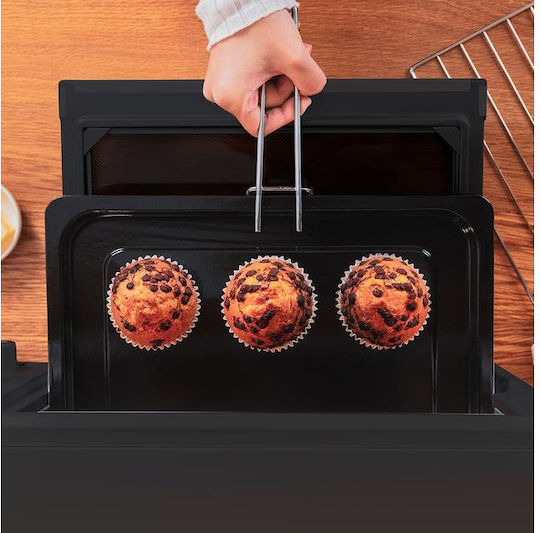 Cecotec Bake & Toast 6090 Gyro Ηλεκτρικό Φουρνάκι 60lt Χωρίς Εστίες με Αέρα