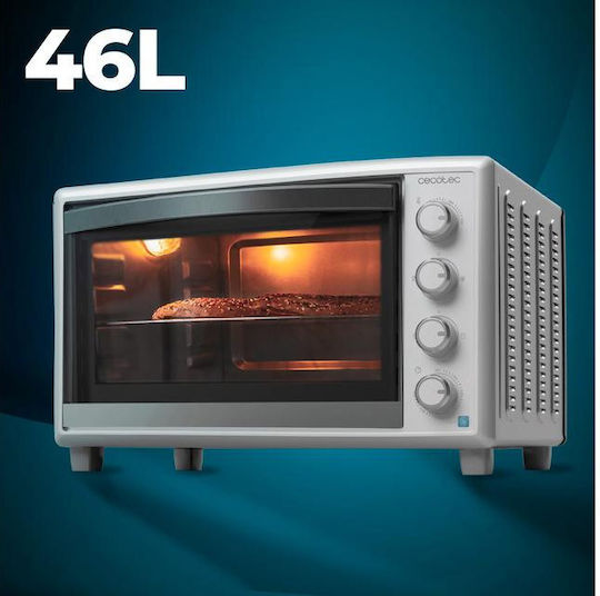 Cecotec Cecotec Bake & Toast 4600 Gyro Ηλεκτρικό Φουρνάκι 46lt Χωρίς Εστίες με Αέρα Λευκό