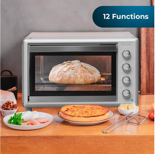 Cecotec Cecotec Bake & Toast 4600 Gyro Ηλεκτρικό Φουρνάκι 46lt Χωρίς Εστίες με Αέρα Λευκό