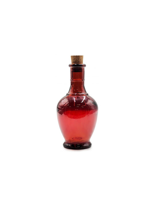 Glass Drops Μπουκάλι Νερού Γυάλινο με Φελλό 250ml