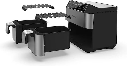 MasterPro Air Fryer 7.6lt Ασημί BGMP-9155-BK