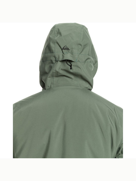 Quiksilver Mission Men's Ski & Snowboard Jacket Khaki EQYTJ03266-GNB0