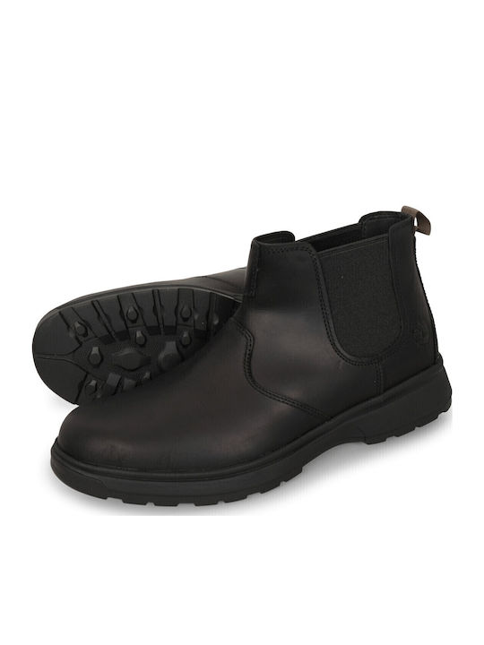 Schwarz Chelsea Stiefeletten