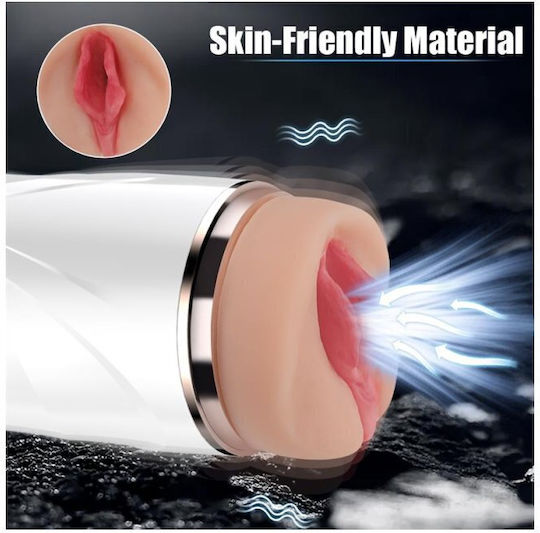 Shequ Masturbator Butt με Δόνηση SQ-MA70064