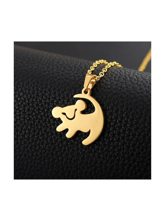 Molf's Necklace from Gold Plated Steel