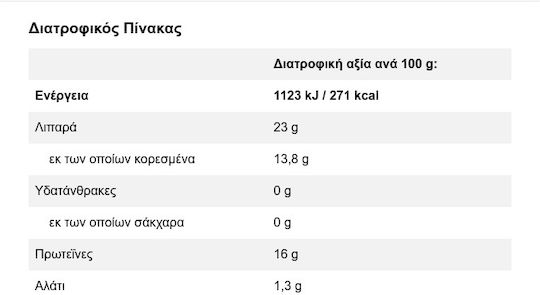 Ήπειρος Φέτα Ποπ Λίγο Αλάτι Σε Άλμη 400gr