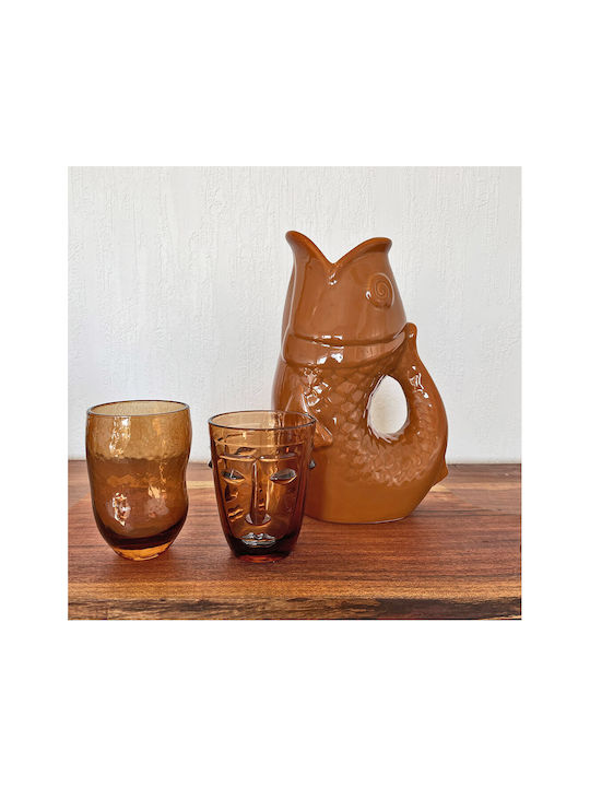 Selected by Pragmatic Mason Glass Water made of Glass in Honey Color