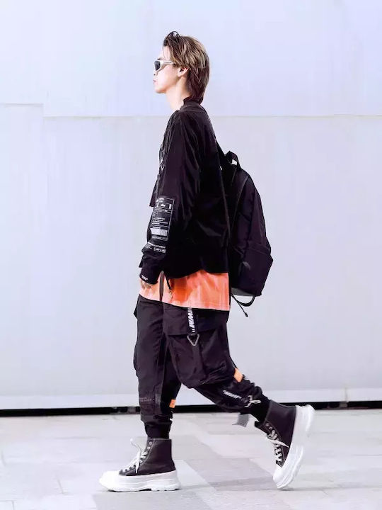 Mod Wave Movement Jogger Pants Black