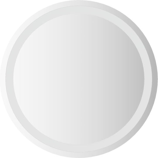 vidaXL 353278 Στρογγυλός Led 50x50cm Διάφανος