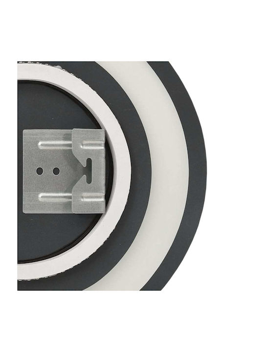 vidaXL Στρογγυλός Καθρέπτης Μπάνιου Led 70x70cm Διάφανος